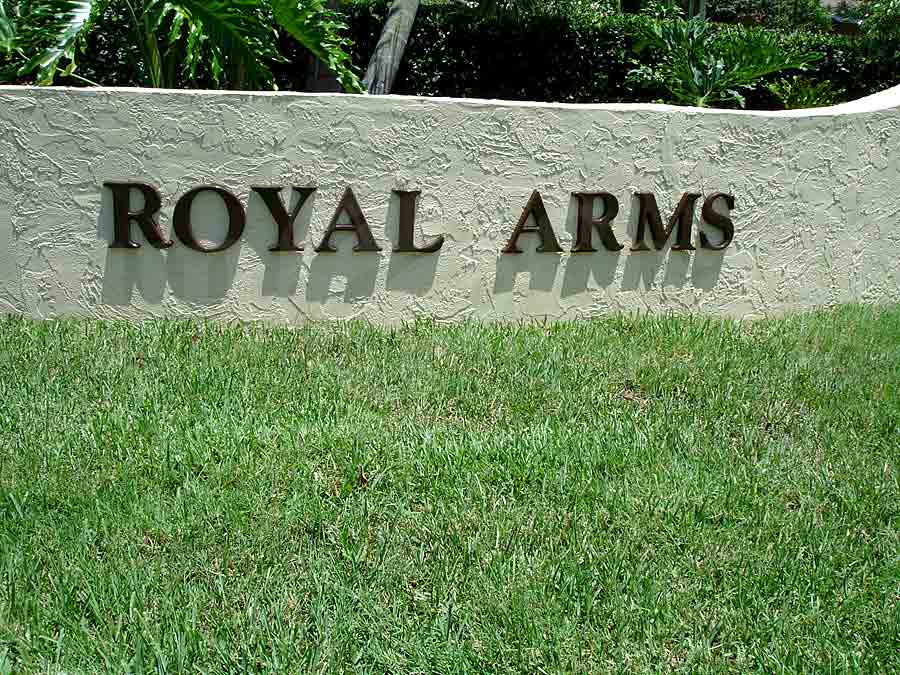 ROYAL ARMS Signage